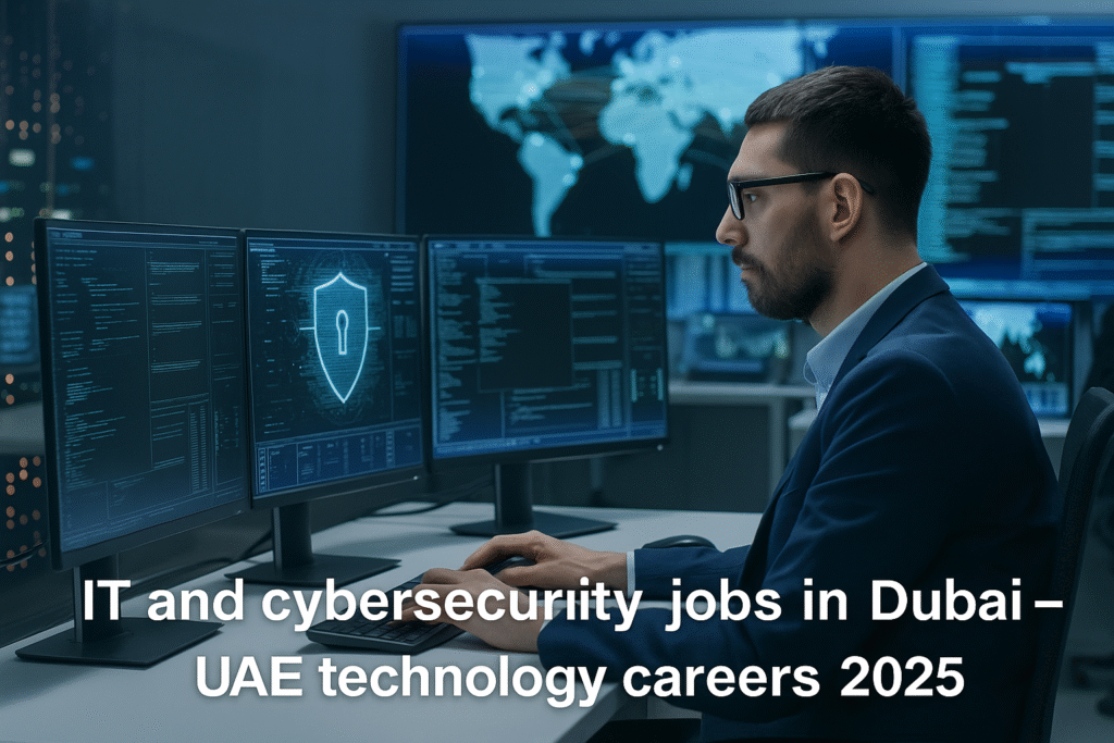 IT and cybersecurity jobs in Dubai – UAE technology careers 2025